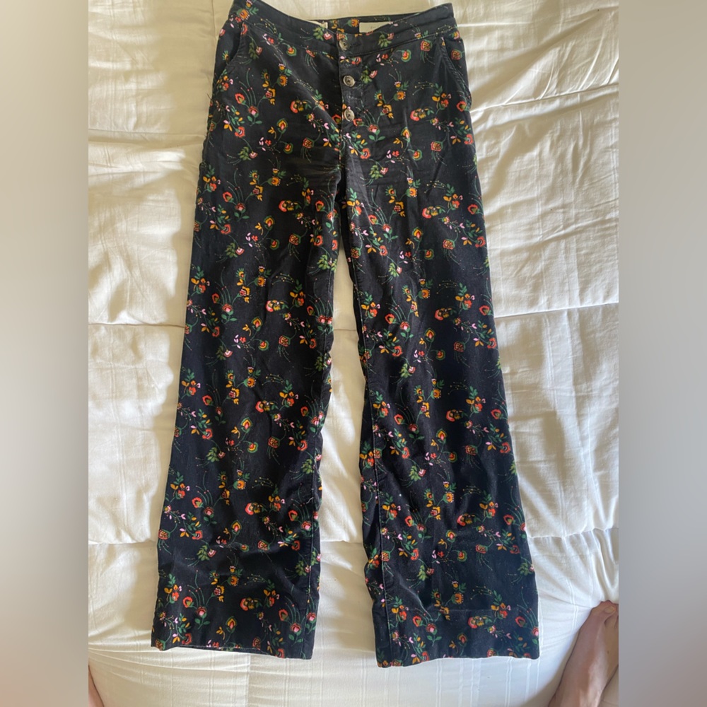 Anthropologie wide leg flare cords, size 26